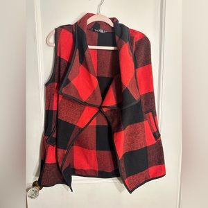 Women’s open front flowy vest sweater